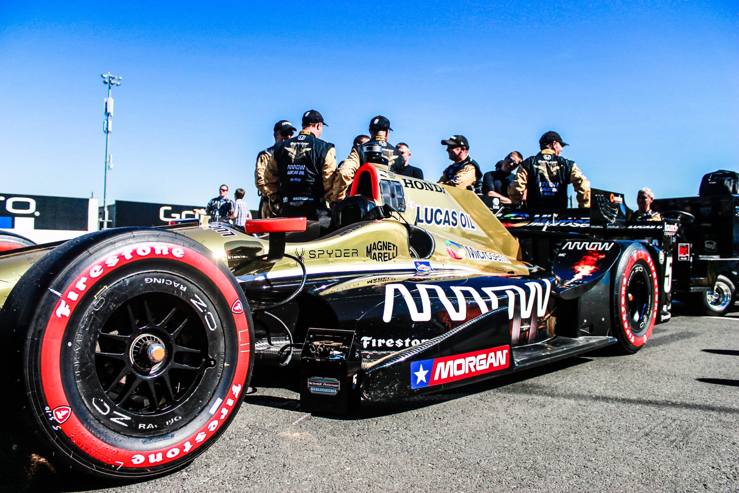 Indiycars at the ABC Supply 500